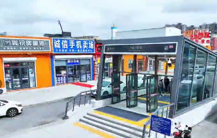 一站一景 美麗出行 | 長春軌道交通6號線——飛躍廣場站